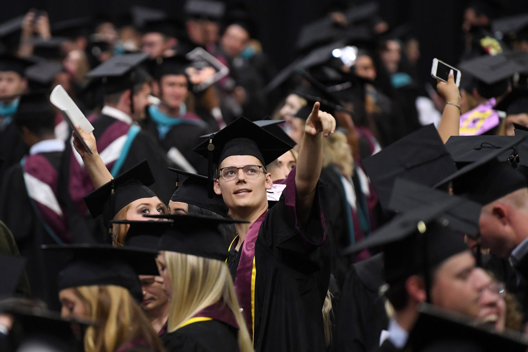 Texas A&M University graduation